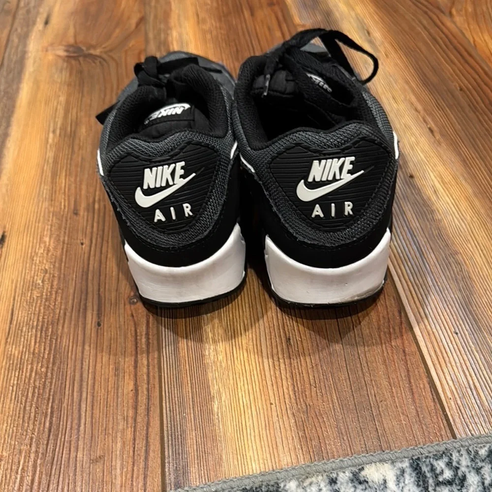 Nike Black and Gray Air Max Sneakers